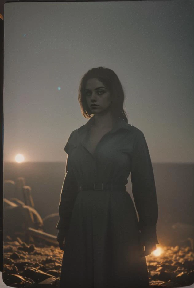 (((Colorful costume long dress)))((clothed 27 yo Marilyn Johansson))((running outside)((( props in background [old west town | haunted mansion | fisherman warf | WWII european village | moon landscape])))((eerie sunset lighting))((something spooky  looking out from mirror)(deep emotions)(Hitchcock inspired)(Twilight Zone)(deep esoteric qlipoth metaphysical meaning)(Annie Leibovitz photo spotlight)((hyper-Creative((Photo Masterpiece 8k wallpaper [Verb | adjective | superlative])))BREAK(dodge and burn, corner edge darken vignette)((exposure POP!!!) hdr extremely intricate, High (Detail:1.1), Sharp focus, dramatic cinematic light, 8k textures, elegant, ((((cinematic look))))breathtaking, insane details
<lora:epiC35mm:0.8> epiC35mm 
<lora:LCM_1-5:0.7> 
<lora:Saturation:2.3>  
 <lora:EmotionSliders:-2>  
<lora:up-down_lighting:-0.9> 
<lora:back-front_lighting:-0.9>
<lora:horror_slider_v7:0.8>
 <lora:DepthOfFieldSliders:0.6> 
<lora:Film-Grain:0.6> 
<lora:HDhelper:0.7>  
<lora:up-down_lighting:0.8>