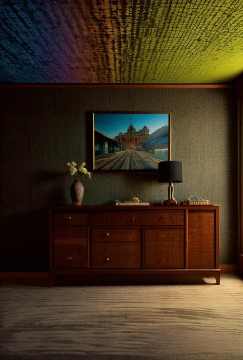 9((Hypersurrealistic ancient [Anunaki | Assyrian 
| Babylonian | Caananite] artifact))BREAK((((modern mansion  bedroom [mahogany | oak | maple | cherry |teak] furniture)))BREAK(((psychadelic trippy carpeting)))((Creative((Photo Masterpiece 8k wallpaper [Verb | adjective | pronoun])))BREAK(dodge and burn, corner edge darken vignette)((exposure POP!!!) hdr extremely intricate, High (Detail:1.1), Sharp focus, dramatic cinematic light, 8k textures, elegant, ((((cinematic look))))breathtaking, insane details))  <lora:Details-Slider:0.5> <lora:ExposureControl:0.7>  <lora:LCM_1-5:0.6> <lora:up-down_lighting:2> <lora:ColorTempSliders:3><lora:DepthOfFieldSliders:0.5> <lora:epiC35mm:0.3> <lora:HDhelper:0.6>  <lora:back-front_lighting:-2> <lora:ContrastControl:1.8> <lora:CuteHorrorSlider:0.9> <lora:Saturation:1.1>