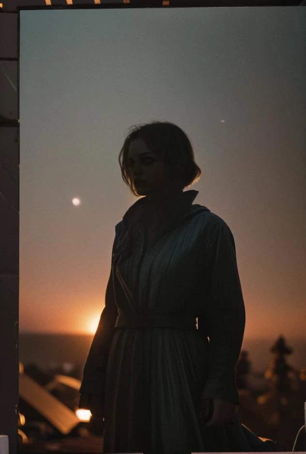 (((Colorful costume long dress)))((clothed 27 yo Marilyn Johansson))((running outside)((( props in background [old west town | haunted mansion | fisherman warf | WWII european village | moon landscape])))((eerie sunset lighting))((something spooky  looking out from mirror)(deep emotions)(Hitchcock inspired)(Twilight Zone)(deep esoteric qlipoth metaphysical meaning)(Annie Leibovitz photo spotlight)((hyper-Creative((Photo Masterpiece 8k wallpaper [Verb | adjective | superlative])))BREAK(dodge and burn, corner edge darken vignette)((exposure POP!!!) hdr extremely intricate, High (Detail:1.1), Sharp focus, dramatic cinematic light, 8k textures, elegant, ((((cinematic look))))breathtaking, insane details
<lora:epiC35mm:0.8> epiC35mm 
<lora:LCM_1-5:0.7> 
<lora:Saturation:2.3>  
 <lora:EmotionSliders:-2>  
<lora:up-down_lighting:-0.9> 
<lora:back-front_lighting:-0.9>
<lora:horror_slider_v7:0.8>
 <lora:DepthOfFieldSliders:0.6> 
<lora:Film-Grain:0.6> 
<lora:HDhelper:0.7>  
<lora:up-down_lighting:0.8>