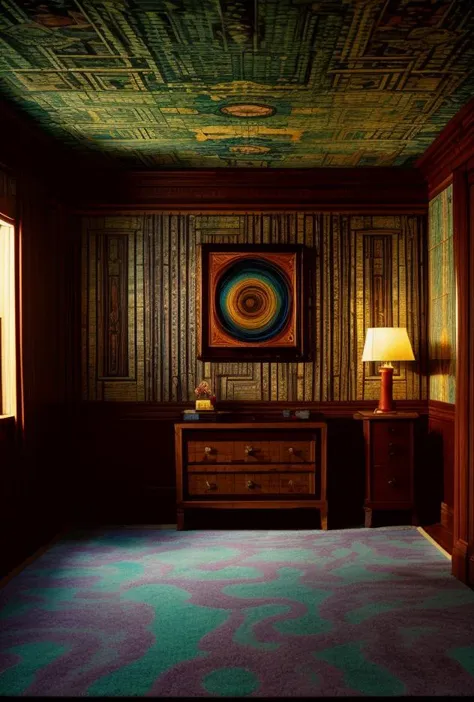 9((Hypersurrealistic ancient [Anunaki | Assyrian 
| Babylonian | Caananite] artifact))BREAK((((modern mansion  bedroom [mahogany | oak | maple | cherry |teak] furniture)))BREAK(((psychadelic trippy carpeting)))((Creative((Photo Masterpiece 8k wallpaper [Verb | adjective | pronoun])))BREAK(dodge and burn, corner edge darken vignette)((exposure POP!!!) hdr extremely intricate, High (Detail:1.1), Sharp focus, dramatic cinematic light, 8k textures, elegant, ((((cinematic look))))breathtaking, insane details))  <lora:Details-Slider:0.5> <lora:ExposureControl:0.7>  <lora:LCM_1-5:0.6> <lora:up-down_lighting:2> <lora:ColorTempSliders:3><lora:DepthOfFieldSliders:0.5> <lora:epiC35mm:0.3> <lora:HDhelper:0.6>  <lora:back-front_lighting:-2> <lora:ContrastControl:1.8> <lora:CuteHorrorSlider:0.9> <lora:Saturation:1.1>