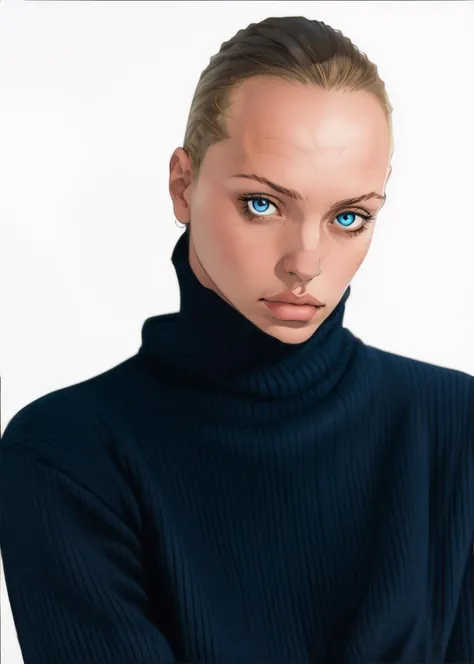 (masterpiece:1.2), (best quality:1.3, high quality:1.3), (comic book style), (highly detail eyes), highly detail mouth, highly detailed face, closed mouth, looking at viewer, <lora:TCD-SD15-LoRA:0.7>