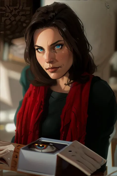 (masterpiece:1.2),(best quality:1.3, high quality:1.3), (highly detail eyes), highly detail mouth, highly detailed face, volumetric lighting, looking at viewer, closed mouth, <lora:ComiDusk:0.65>