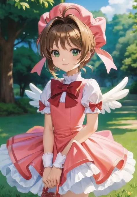 (Photo:1.3), highdetail, <lora:Cardcaptor_Sakura:0.8>, Cardcaptor_Sakura, smile,, (masterpiece, best quality, detailed:1.3)