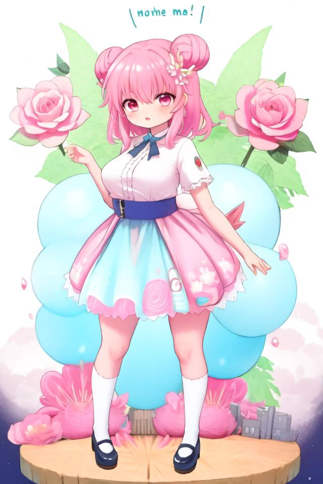 <lora:urozukiv1-000090:0.4><lora:curcuma-000018:0.8> pink hair, pink eyes, double bun, happy,
BREAK
((cinematic light)), (colorful:1.1), hyper detail, dramatic light, intricate details, (best quality:1.2), highly detailed,Anime, Moe, illustration, (wallpaper, masterpiece, ultra-detailed, best shadow), (beautiful detailed face, beautiful detailed eyes), high contrast, (best illumination, an extremely delicate and beautiful),((very aesthetic)),