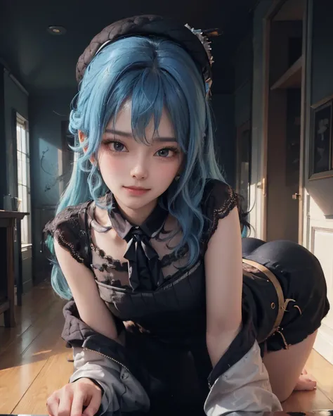 best quality, masterpiece, portrait, a photography of a beautiful girl, detailed face, sweet smile, (blush:1.2), blue hair, random background,
<lora:hoshimachi_suisei_v1:0.9> best quality, intricate details, <lora:add_detail:0.8:INA> hoshimachi suisei, (flat chest, small breasts), , detailed face, (slim, athletic_body), (film_grain:1.1),
<lora:pureInnocentGirl_v10(Pure_Innocent_girl):0.5>, Pure_Innocent_girl,|} pureerosface_v1:0.125, (((torso))), pov, (((depth of field))), pale and lustrous skin,
vivid,detailed, realistic, beautiful, stunning lighting, stunning reflections, , Wool coat,