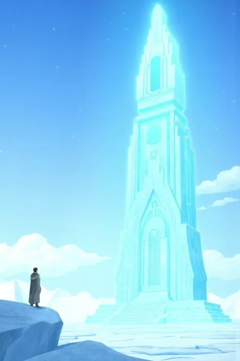 On a deserted ice planet, Luke discovers an ancient temple echoing with Force presences