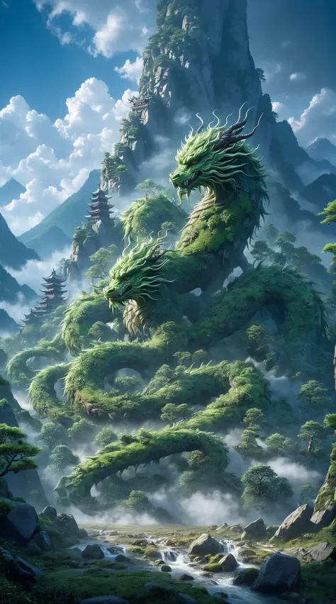 On the eighth layer of heaven,Shi Hao saw a stream of light,splitting open the mountain range. He then saw a city in front of him. It was extremely large,and the city gates were tightly shut,not open to him. Four wild,undulating mountains,ancient wood forest. There was no doubt that these were all formed by lightning and were not real scenes. It was precisely because of this that they were even more terrifying. The mountain was silent. Even if the huge forest was transformed by lightning,there was no sound. It seemed as if it had died forever. There was only a sigh here,
(a Kylin-shaped plant:1.2),<lora:SDXL_Sacred_beast:0.5>,absorbs the essence of the earth,a plant in the shape of a Kylin,<lora:ovrgrwth:0.5>,ovrgrwth,