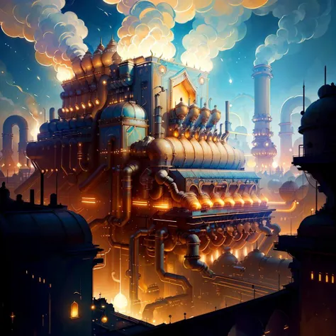 <lora:1001ArabianNightsV3:.9> 1001ArabianNights power plant