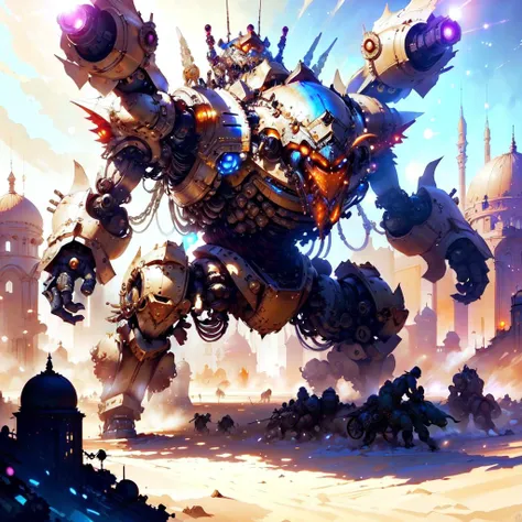 <lora:1001ArabianNights:.9> 1001ArabianNights battle mech