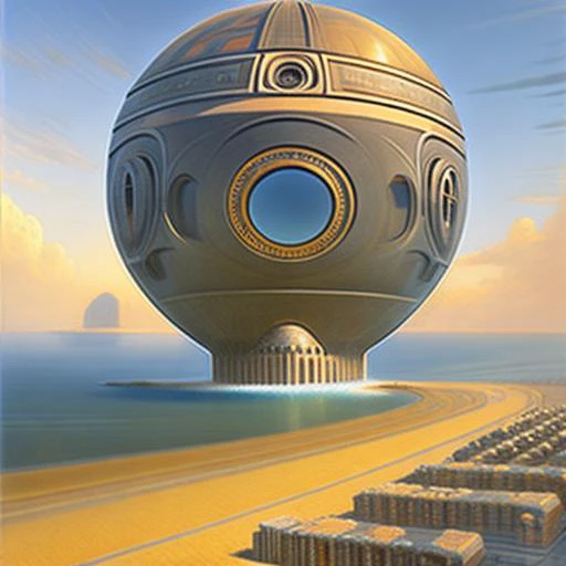 <lyco:Peter_Gric:1.0> Behind the compulsive mind lies a sea of divine peace which is the only source of true wisdom by Peter Gric