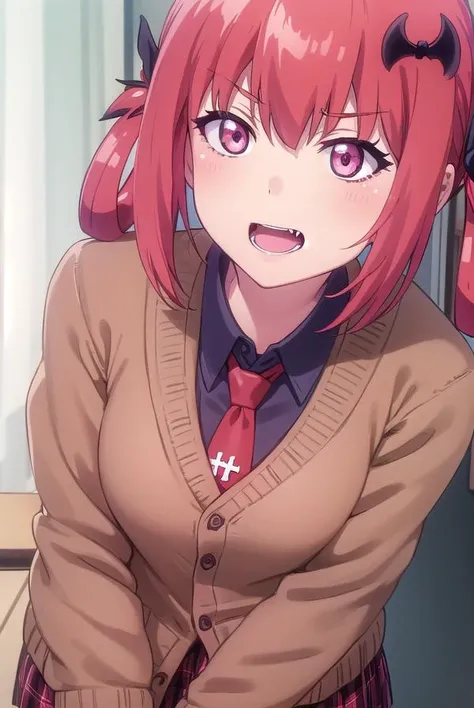 Medium, red blush、look at viewr、 Dark pubic hair, biologically correct、tre anatomically correct、Anime-style design, blow job、blow job、Kamimei, Contain in mouth、Under the desk、Accurate penis、Thick and short penis