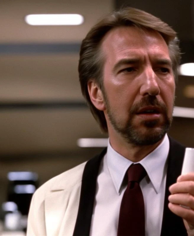 hansgruber person drinking coffee at starbucks <lora:Hans Gruber (Die hard) - Trigger w Hansgruber Person:1>
