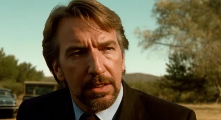 <lora:Hans Gruber (Die hard) - Trigger w Hansgruber Person:1>, Film footage of hansgruber person, in a bizarre science fiction film directed by the coen brothers ,, a colony on a distant planet struggles for survival BREAK Double Wide ,BREAK intricate cinematography, high quality award winning movie footage.