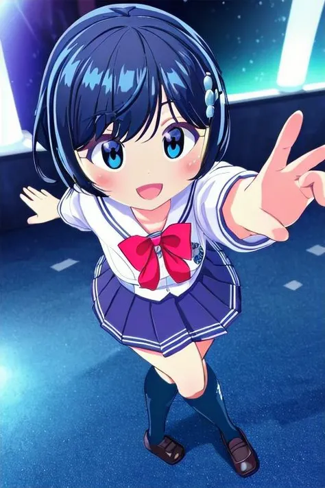 (masterpiece, best quality),<lora:GoodHands-vanilla:0.7> <lora:anmnr01:0.3> <lora:add_detail:0.5>, solo,3d,
<lora:MGCM_kaori:0.7>,MGCM kaori,MGCM school uniform,active pose,:d,cyber space