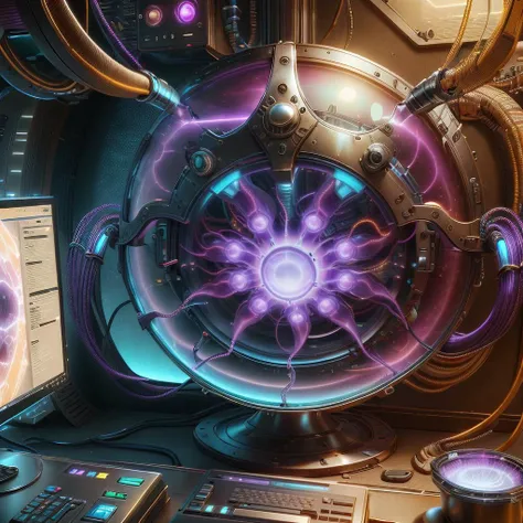 <lora:PlasmaTech-20:0.9>, plasmatech , scifi, plasma filaments, glass , ,purple hues ,
computer screen, website graphical interface