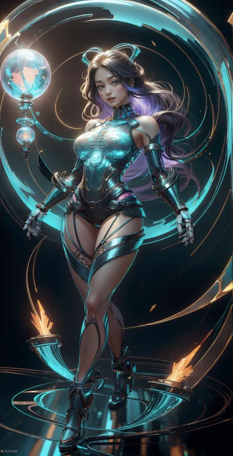 An ultra-realistic and ultra-detailed ((full body portrait)) of a gorgeous petite caucasian celestial goddess, barefoot with long black hair, (silver eyes), ((small breasts)) wearing (torn and ripped) purple silk lingerie, Striking a ((Sexy Pose)), Galactic Clouds everywhere adorned with vivid chemiluminescent stars and galaxies floating through the cosmos, Atmospheric, radiating luminous cosmic energy, multicolored, vibrant lighting, visually stunning, surreal, epic, legendary, radically fantastic, sharp uhd, dof, 8k resolution, enhanced-realism, hyper-photorealism.
