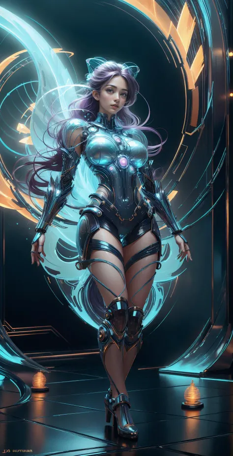 (Full body shot:1.4), 1girl, 22 years old, (glass clothes:1.4), large breasts, long black hair, red eyes, <lora:breastsizeslideroffset:0.3>, <lora:PerfectFullBreasts-fCV3.5:0.3>, breasts, EPKr1st1nKr3uk, <lora:ScienceDNAStyle:1>, ScienceDNAStyle, <lora:luminous body:1>, (covered nipples:1.5), ((strappy heels:1.2)), (science fiction:1.5), (Dynamic pose), 
perfect lighting, (masterpiece:1), (best_quality:1), ultra high res, 4K, ultra-detailed, photography, 8K, HDR, highres, (absurdres:1.2), (bokeh:1.2), professional photograph, <lora:PlasmaTech:1>,  plasmatech, scifi, plasma filaments, glass, purple hues,