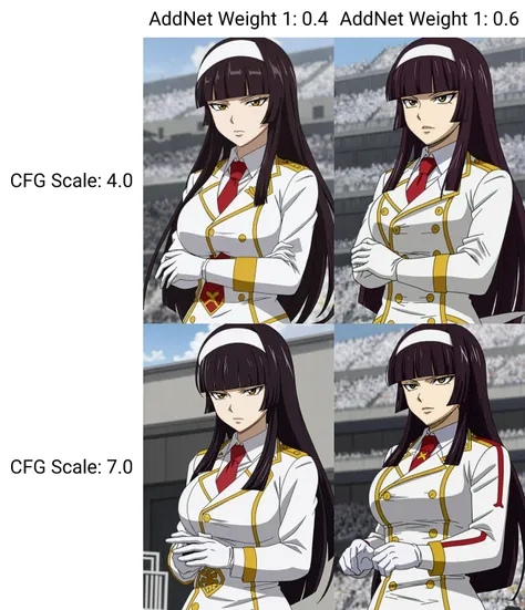 kagura, fairy tail, anime art style, 1girl, solo, long_hair, breasts, bangs, large_breasts, black_hair, gloves, hairband, necktie, white_gloves, blunt_bangs, uniform, military, military_uniform, white_hairband, hime_cut