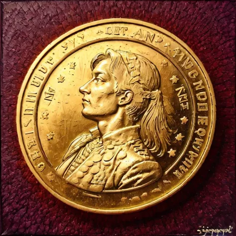 lucky coin, art style Slava Ilyayev, <lora:Slava Ilyayev:0.85>