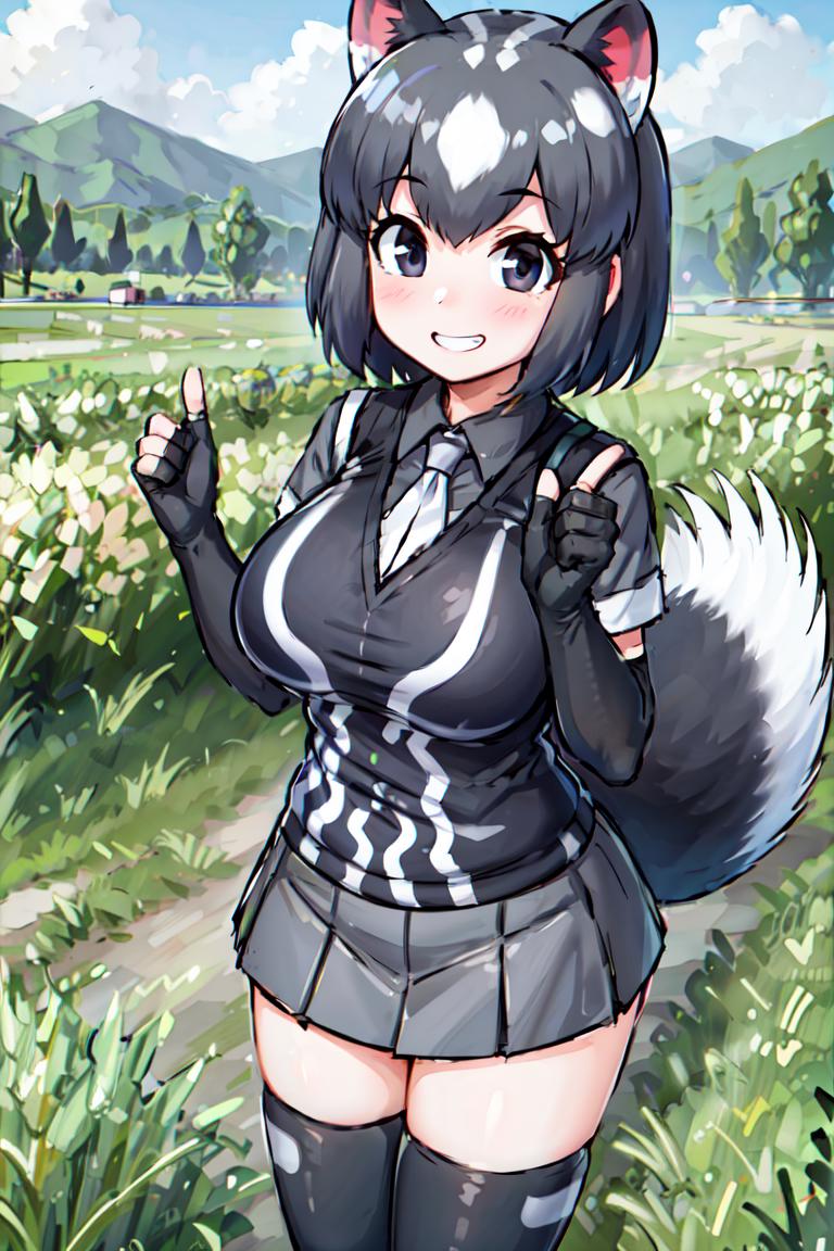 Western Spotted Skunk (Kemono friends) v1.0