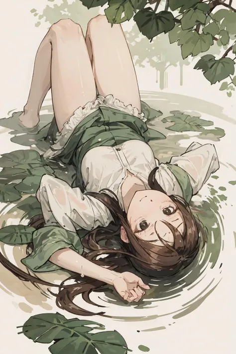 (masterpiece, best quality:1.4),upper body,1girl,blouse styles2,spot color,leaf \(medium\),wet hair,sanpaku,endured face,upside-down
Negative prompt: (EasyNegative), (bad-hands-5), verybadimagenegative_v1.3, (worst quality, low quality:1.2), (missing fingers, missing hands, missing legs:1.4) ,(malformed hands, malformed fingers, malformed legs:1.4), (poorly drawn hands, poorly drawn face), (text, signature, watermark, username),nsfw,(extra limbs, extra fingers, extra hands, extra legs:1.4), (mutate fingers, mutated hands, mutated legs:1.4),
Steps: 22, Sampler: DPM++ 2M Karras, CFG scale: 4, Seed: 2821660994, Size: 512x768,