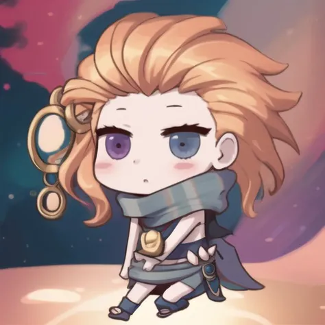 <lora:zoe03:1>zuoyi,<lora:fgo_aprilfool:1>,1girl,chibi,april fools