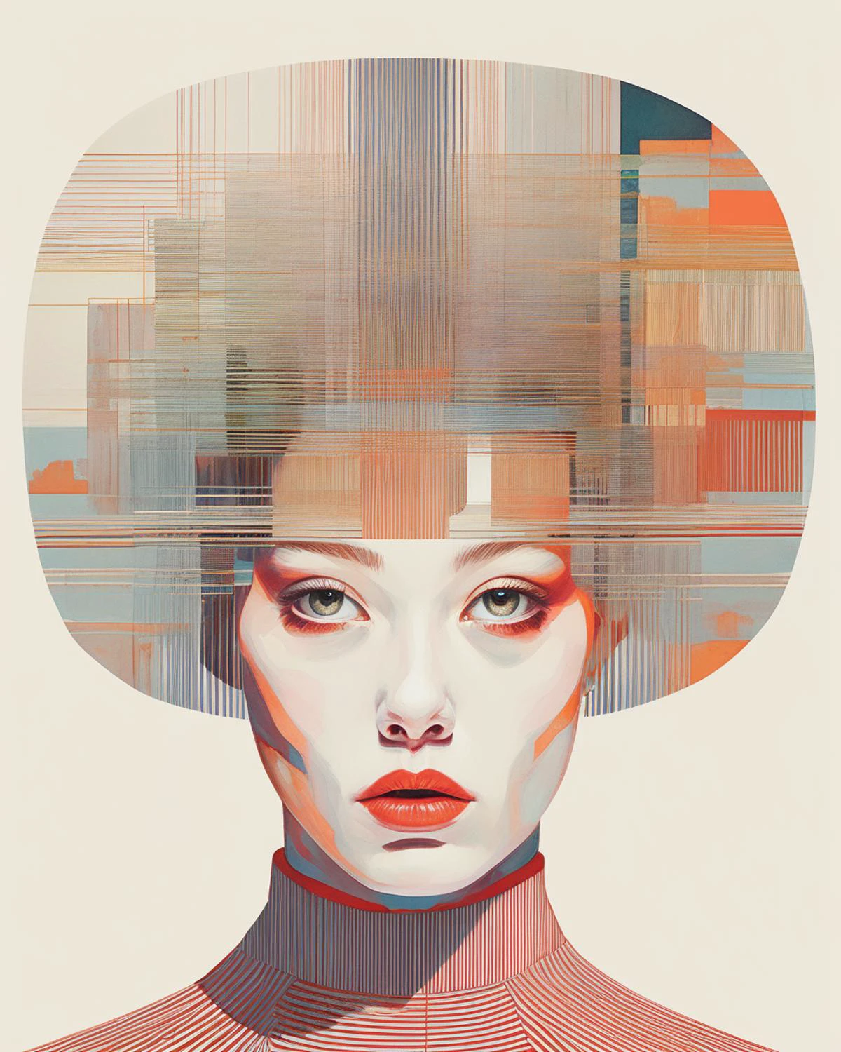 (( Abstract Photography, Experimental Art, Multiple Exposures, Unconventional Traditions, Faces, Expressions, Gestures )), art by Daniel Clowes , art by Jen Bartel , art by Lili Chin , art by Simone Lia
