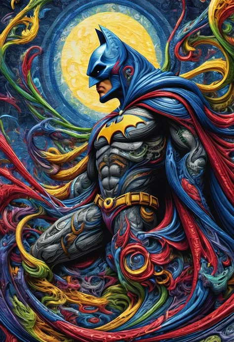 Photo of ral-klnbttl, high-quality, masterpiece, batman doing a Limbo dance, insane fein (elaborate fine details:1.1), (hyperdetailed:1.1), (intricate details:1.0), (Refined details:1.1), (best quality:1.1), (high resolution:1.2), <lora:ral-klnbttl:1>, beautiful composition, shiny, epic atmosphere, highly detail, great composition, dynamic dramatic atmosphere, epic composition, stunning, cinematic,