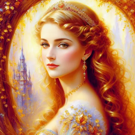 a beautiful princess, elegant, detailed, pretty, (art by dgtlv2 and henry asencio and zeen chin and josephine wall and edwin deakin), (masterpiece)