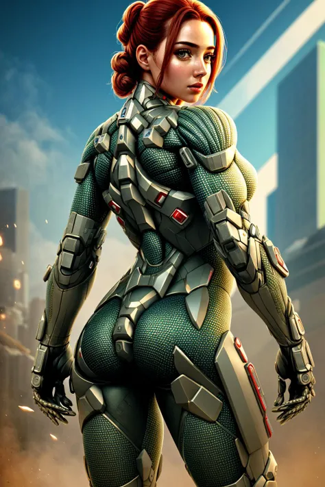 4K, Masterpiece, highres, absurdres,
woman wearing crNanosuit, solo, 1girl, standing, full body, femalefocus, science fiction, arms at sides, open hands
<lora:crNanosuit:1>