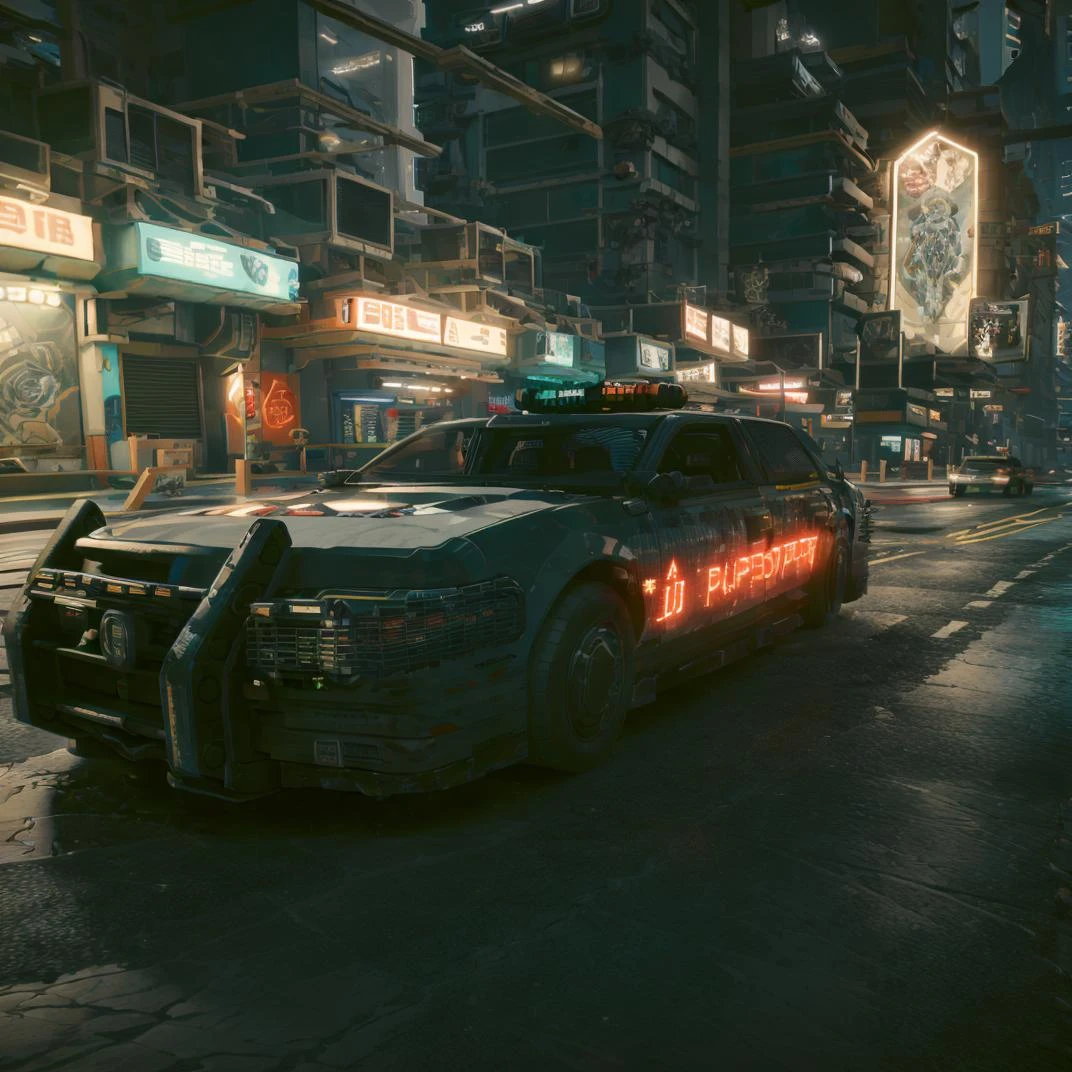 ((Satellite View)),long shot scenic professional photograph of Neon noir neonpunk style Techwear fashion breathtaking concept art cinematic film still night city. SFW. Futuristic Cyberpunk Cityscape. Cyberpunk 2077 Reimagined Image Contest!.
<lora:NightCity:0.5> .
<lora:zyd232_CyberneticJawless_v1_1:0.5>cybernetic.
Aeromobiles. Aerocars. Urban Aircraft. Fleetcars. Sailclouds. Flightmobiles. Cielomotos. Loudspeakers. Aeropolis. Jetvehicles.
high-resolution 4k photograph ,8k.
<lora:ncpdcar2:0.8>ncpdcar,ncpdred,ncpdblue.
Patrollers. Law Units. Criminal hunter. Vehicles of Peace. Interceptors. Poliautos. Watchers. Enforcers. Defenders. Mobile Security. Vigilantes. Maintainers of Order. Authority Vehicles. Street guard. City Squad. Patrol Cars. Surveillance Cars. Highway Agents. Street Controllers. City Defenders. Resolvemobiles. Polymobiles. Highway Officials. Security Cars.
Amazing anatomy, (fantastic horror perfect art, 64k ultra hd:1.1), (art by apterus, art by dan mumford, art by lovecraft:1.2), best quality, 500px, cgsociety.
(delightful anatomy:1.1), (gloomy illumination, insane, stunning, dramatic, completed artwork, HQ:1.1), (Apterus anatomy, Dan mumford style:1.2). . shallow depth of field, vignette, highly detailed, high budget, bokeh, cinemascope, moody, epic, gorgeous, film grain, grainy . digital artwork, illustrative, painterly, matte painting, highly detailed . award-winning, professional, highly detailed . Futuristic, cyberpunk, urban, tactical, sleek, dark, highly detailed . cyberpunk, vaporwave, neon, vibes, vibrant, stunningly beautiful, crisp, detailed, sleek, ultramodern, magenta highlights, dark purple shadows, high contrast, cinematic, ultra detailed, intricate, professional . Cyberpunk, dark, rainy streets, neon signs, high contrast, low light, vibrant, highly detailed, perfect viewpoint, highly detailed, wide-angle lens, hyper realistic, with dramatic sky, polarizing filter, natural lighting, vivid colors, everything in sharp focus, HDR, UHD, 64K