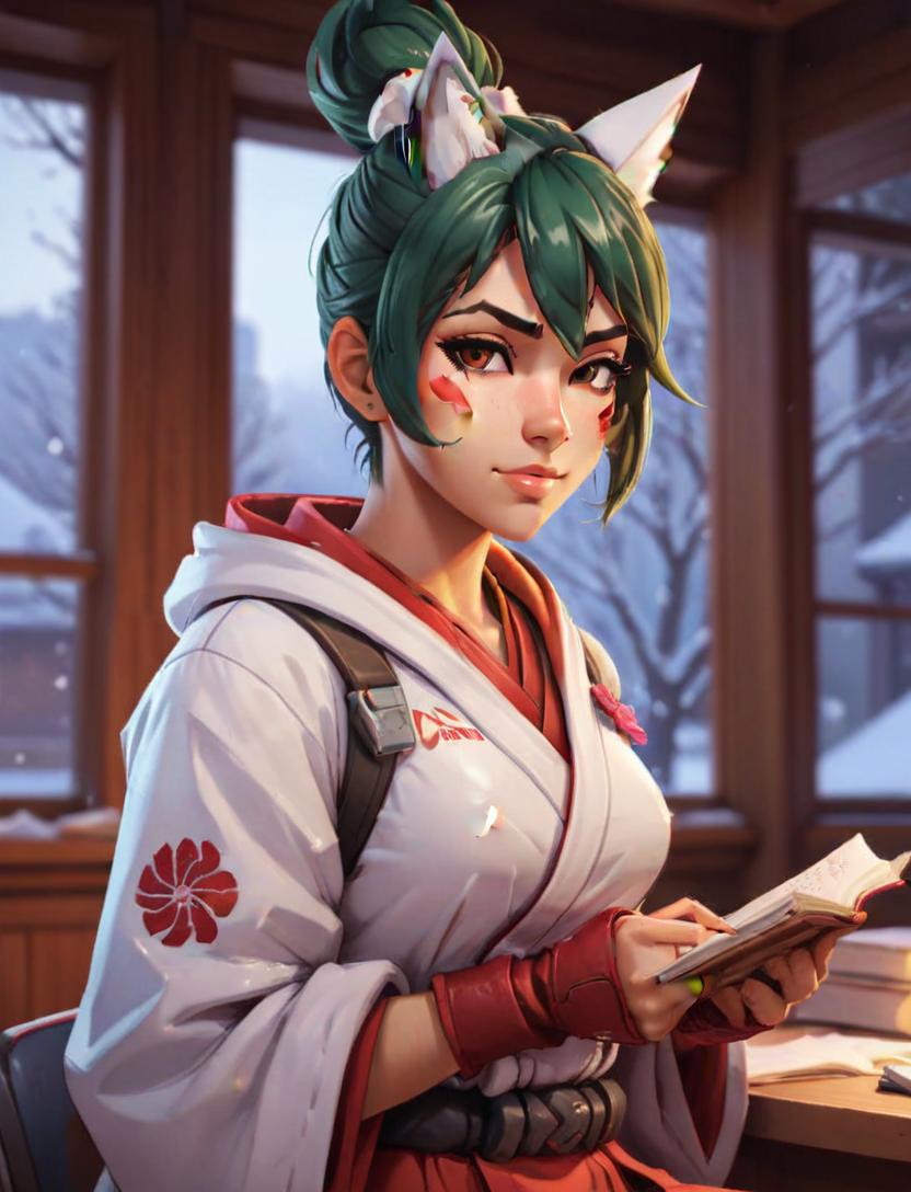 Kiriko from Overwatch Kiriko v1.0