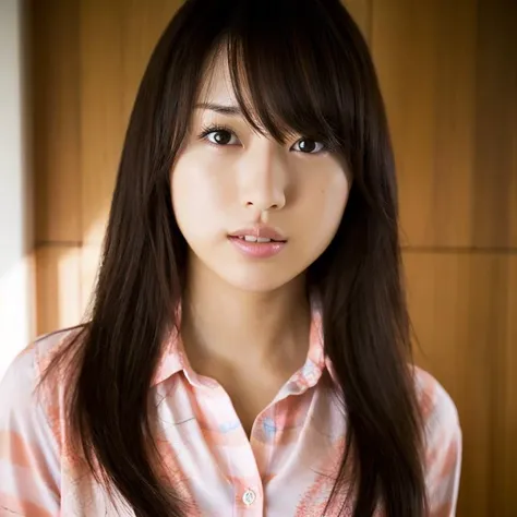 erikatoda,Hyper-detailed,hyper realistic,1girl,shirt, upper body <lyco:erikatoda_loha:0.7>