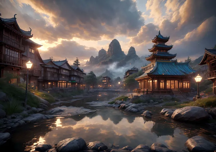 extremely detailed CG, perfect lighting, 8k wallpaper, RAW photography, masterpiece: 1.4, realistic, HDR, wallpaper,
huge png,
best quality,masterpiece,highly detailed,ultra-detailed, <lora:neg4all_bdsqlsz_V3.5:-1> no humans, mountainous horizon, ocean, harbours,bird view, cyberpunk cityscape,night, night sky, <lora:Neoncolor_last:1> <lora:de-anime-er_v10:-0.75> <lora:Jiufen:0.75> jiufen taiwan, <lora:pastelcolor_last:2> <lora:Pastels_last:1> <lora:Graphite_last:1> by studio ghibli,, digital painting, artstation, concept art, smooth, sharp focus,art by ross tran and greg rutkowski and alphonse Mucha and Bak Karol, unreal engin 5,octane render,(2D:1.2), (color Ink wash painting:1.1),(ink splashing:1.1),(color splashing:1.1),(colorful:1.16), (watercolor:1.16), soft lighting
, octane rendering, Unreal Engine, 3D rendering, best quality, UHD, 8K, <lora:add_detail:0.8>
<lora:PAseerCloudV1:0.4> clouds <lora:ps5-biomes-xl:0.6>
