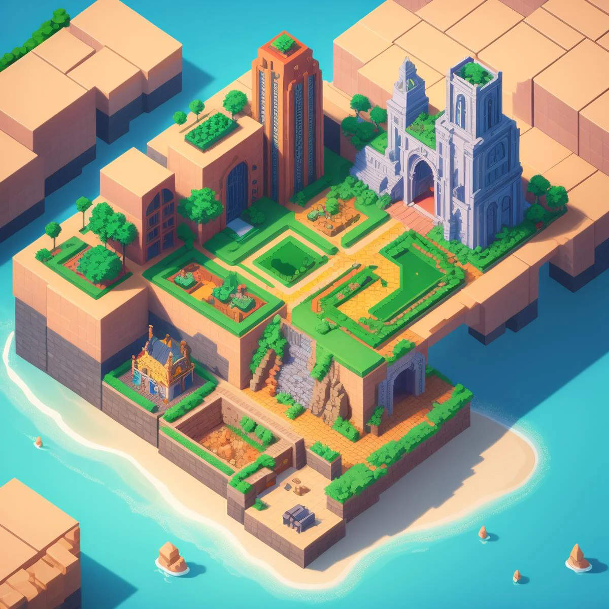 <lora:miniaturemaps_last:0.8> isometric style, vibrant, crisp, ntricate, detailed, <lora:landscapes-6-2023-04-27-120356-6faaedf2:0.2>, booscapes