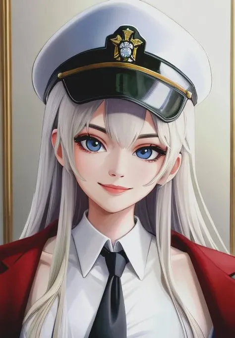 <lora:Azur_Lane:0.8>, AL_Enterprise, portrait, smirk, (masterpiece, best quality, absurdres, detailed, ultra-detailed:1.3)