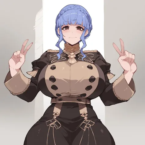 A mature woman, with yellow eyes, white skin. Her mouth is open, she have a long tongue, dog tongue, canine tongue smirk mouth open, tongue out, long tongue, blue tongue. Her clothes are white, she have a shite jacket. Snow, winter, forest.