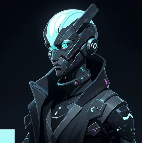 modern picture, minimalistic design, cyberpunkt