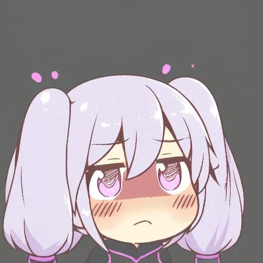 <lora:Ikiyouz-NAI-LyCORIS-512px:0.6>
1girl, solo, simple_background, chibi, (multicolored)(long)(Low twintails) hair, light purple eyes,
Embarrassed, Full-face blush, constricted pupils, ear blush
