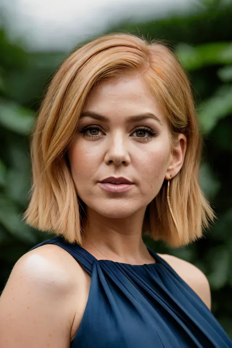 photoshoot of islaFis1, (blonde hair), (pixie cut), detailed skin texture, (blush:0.2), (goosebumps:0.3), ( royal blue princess dress), subsurface scattering, Photorealistic, Hyperrealistic, Hyperdetailed, analog style, hip cocked, demure, detailed skin, matte skin, soft lighting, subsurface scattering, realistic, heavy shadow, masterpiece, best quality, ultra realistic, 8k, golden ratio, Intricate, High Detail, film photography, soft focus