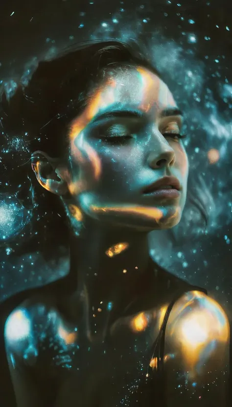 Surrealism, a galaxy, dark-cinematics, 1girl,
<lora:PAseer-SDXL-EveryThingIsGalaxy:1>
<lora:dark-cinematics:.3>
<lora:FILM_PHOTOGRAPHY_STYLE:0.25> film photography style, light grain, medium grain, heavy grain, expressive, dramatic, organic lines and forms, dreamlike and mysterious, Surrealism
