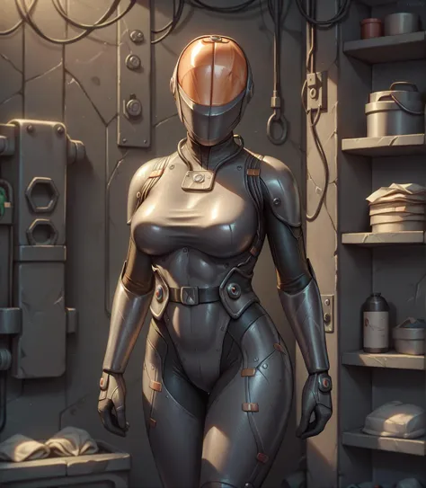 score_9, score_8_up, score_7_up, score_6_up, chinese stealth suit, (1girl, solo:1.2), armor, helmet, bodysuit, science fiction, skin tight, standing (fully clothed, full armor, tight clothing:1.2), stealth, stealth suit, detailed background, inside, concrete, front view, sneaking, sneaking suit, looking at viewer, blue eyes, blonde hair, smile, smug
<lora:chinese-stealth-suit_pdxl_:0.8>
