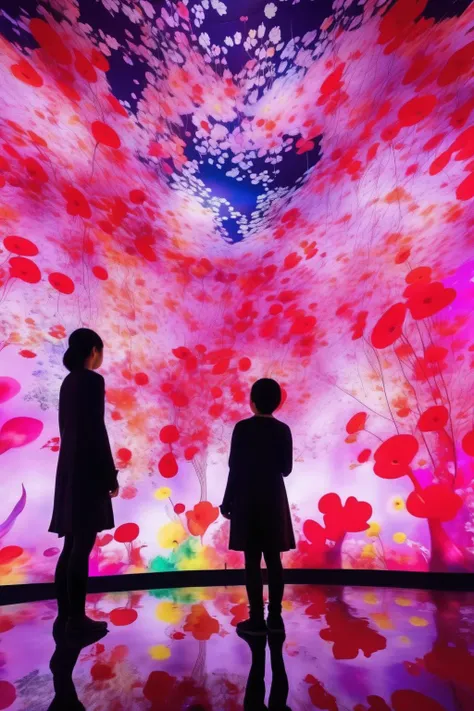<lora:teamLab Style:1>teamLab Style - teamlab exhibition