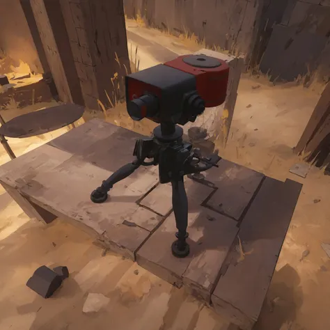 (masterpiece, best quality:1.2),<lora:tf2_redsentry-10:0.85> ,highest quality (redsentry:1.2) made out of (finest gold:1.2) , extremely shiny,