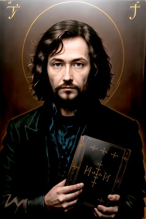 masterpiece, best quality, <lora:Sirius Black:1> siriusbk1 <lora:OrthodoxChristianIcon:1> orthoicon,