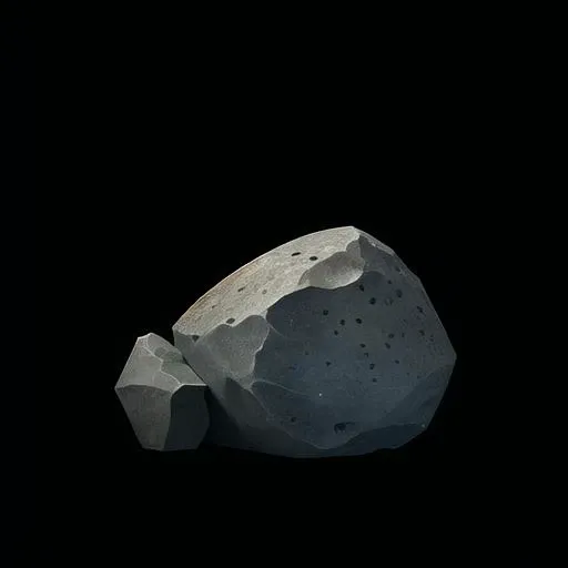 no humans, grey stone, very detailed, realistic, simple background, black background <lora:asset_sxz-concept:0.8>