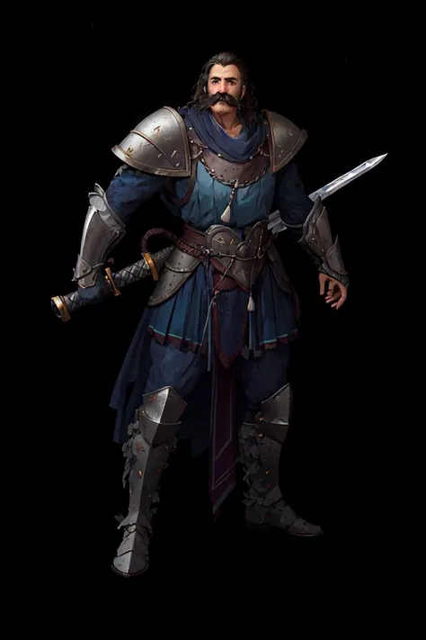 <lora:sxz-concept:0.71> c0nc3pt,
simple backround, black background,
two-handed sword, long, thick mustaches, old armor, Sturm_Brightblade, dragonlance,, (masterpiece:1.3), (best_quality:1.3), (ultra_detailed:1.3), 8k, extremely_clear, realism, (ultrarealistic:1.3),, insane details, intricate details, hyperdetailed, ultra detailed, extreme detailed, highest detailed, high_detail, colorful, beautiful, hdr, photorealistic, highres, ultra_high_res, photography, aesthetic, extremely_delicate,
