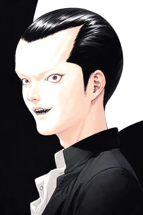 <lora:0013Akitano:0.8>,kitano,white_skin,black gakuran,