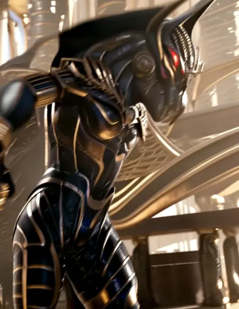 score_9, score_8_up, score_7_up,
<lora:Set_(Gods_of_Egypt)_(SDXL)_(AD):1> Set, Gods of Egypt, muscular, robot, mecha, sleek metal body, glowing red eyes, enhanced body,
8K, In'ei, perfect depth of field, chiaroscuro, volumetric lighting, clear_eyes, crisp details, cinematic lighting, cinematic masterpiece,
dynamic action pose, detailed background, photographic realism, masterclass 8K Uneal 5 CGI render, evil, villain, fight, damaged temple, golden light, perfect proportions, perfect hands,
BREAK zPDXL,