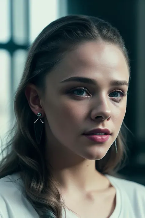 A photorealistic portrait of Ronda Rousey as The Doctor from Doctor Who, detailed and expressive facial features, penetrating gaze, intricate costume with a long coat, bowtie, and signature sonic screwdriver, cinematic lighting and depth of field, digital painting, highly detailed, 8k, photorealistic, dramatic sci-fi atmosphere, moody lighting, chiaroscuro effects